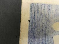 ６　5　引札　引き札　西洋御服調達所　東京小網町　菊屋洋服舗　木版刷　約３６．５×２５ｃｍ