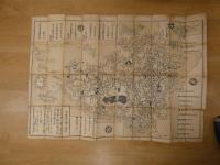 1 ６　九州之図　九劦九ケ国之絵図　木版２色刷　約６３×８８㎝　古地図　古文書