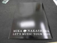 1 ６　中島美嘉　2005年　MUSIC TOUR　パンフレット