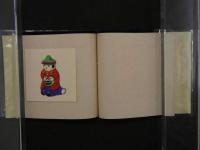 ３　豆本　下川原人形版画集　第一編　四代高谷徳太郎作品集　彩色木版刷　12図　9.5×10.5cm