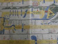 7　5　日光御社参御道絵図　江戸本郷より日光山まで　天保13年写　紙本着色　約28×40.5cm