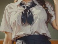 5　AI美人写真20　A4サイズ　1枚