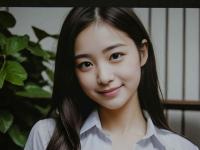 5　AI美人写真24　A4サイズ　1枚
