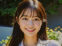 5　AI　美人写真33　A4サイズ　1枚