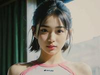5　AI　美人写真39　A4サイズ　1枚