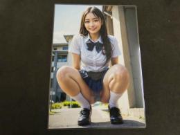 5　AI　美人写真50　ラミネート加工済み　A4サイズ　1枚