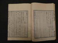 ６　5　古訓医伝　風寒熱病方緯篇　宇津木昆台　薄葉紙刷　巻１４～２０のみ合本１冊　巻７～１３欠