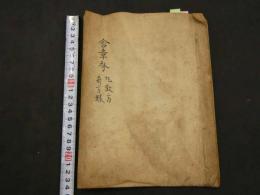 2  ６　含章斎丸散方３丁　含章斎奇方録１５丁　江戸後期頃写