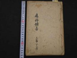 ８　5　瘍科鎖言　上・下篇　江戸後期頃写　50丁