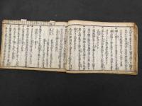 ６　６　燈下集　岡本玄治　明暦３年　漢方　和本　古文書