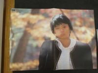 ４　5　写楽　1982年2月号　ポスター付　薬師丸ひろ子