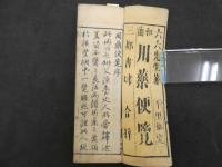 6　5　和蘭用薬便覧　日高涼台　1冊帙入