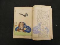 ６　5　錦絵文庫　近世侠義伝　魁斎芳年画　日本美術同好会　大正９年再版　木版彩色刷　１冊