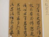 5　5　経切　大般若経　鎌倉時代写　約27×9㎝　15~17字5行