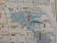 5　5　地球万国山海輿地全図説　長久保赤水　木版彩色刷　約46.5×65㎝