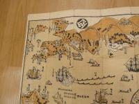 5　5　肥州長崎図　木版色刷　約65×88.5㎝