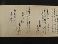 ４　5　下原村　白波瀬氏文書　2巻（同じ内容）　1巻は弘化３年写　パンフレット付