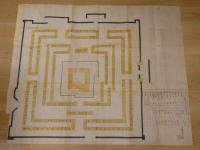 ８　5　馬上百騎武者分陣取図　江戸後期頃写　紙本着色　約77×94cm