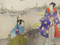 2  5　⑦源氏五十帖　豊国画　木版彩色刷