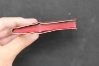 ８　5　シェイクスピア全集　Knickerbocker Leather & Novelty Co. New York　豆本　革装　金文字　英文　1冊約8.3×5.8×0.9cm　20冊