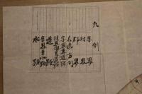 ４　5　小室村古地図（現北足立郡伊奈村）明治期写　6枚