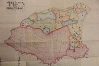 ４　5　小室村古地図（現北足立郡伊奈村）明治期写　6枚