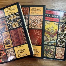 Textile collections of the world  Vol.1+Vol.2＋Vol.3   計3冊