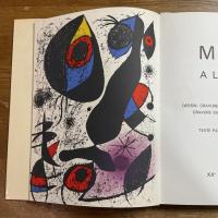 Miro A L'Encre.  Dessin, Gravure sur Cuvier, Lithographie Gravure sur Boris, Livre, Affiche