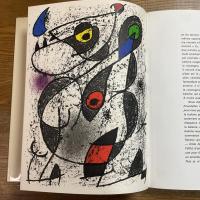 Miro A L'Encre.  Dessin, Gravure sur Cuvier, Lithographie Gravure sur Boris, Livre, Affiche