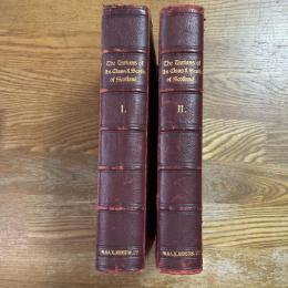The Tartans of The Clans & Septs of Scotland.  With the arms of the chiefs vol.1,2   2冊
