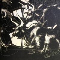Hans Erni　ハンス・エルニ作品集　独文　リトグラフ4点入