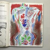 XXe siecle　Nouvelle serie - XXXIVe Annee - No 38 - Juin 1972　PANORAMA 72　雑誌「20世紀」　仏文　リト2点入