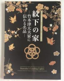 紋下の家　竹本津太夫家に伝わる名品　国立文楽劇場開場三十五周年記念特別企画展示