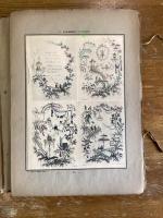 Fleurs Oiseaux et Fantaisies par J. Pillement 1719-1808