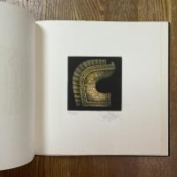 ヨルク・シュマイサー銅版画集1974-1979　銅版画1点入
