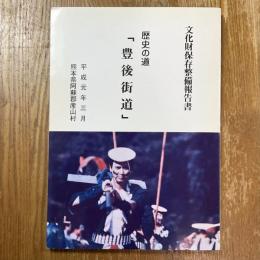 歴史の道豊後街道 : 文化財保存整備報告書
