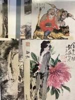 富岡鉄斎　絵はがき30枚セット