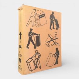 【ドイツ語洋書】Die Hieroglyphen von heute: Grafik auf Verpackungen für den Transport（現代のヒエログリフ：輸送用包装のグラフィック）