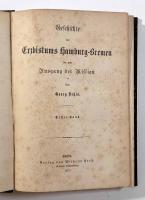 【ドイツ語洋書】Geschichte des Erzbistums Hamburg-Bremen bis zum Ausgang der Mission 全2巻揃い