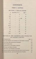 【英語・ギリシア語併記洋書】Sappho and Alcaeus: An Introduction to the Study of Ancient Lesbian Poetry