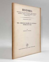 【洋書】The Athenian Board of Generals from 501 to 404〈Historia〉（501年から 404年までのアテナイ将軍会議）