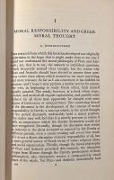 【洋書】Merit and Responsibility: A Study in Greek Value