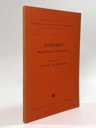 【ギリシャ語・ラテン語洋書】Antiphon Orationes et Fragmenta: Adiunctis Gorgiae, Antisthenis, Alcidamantis declamationibus