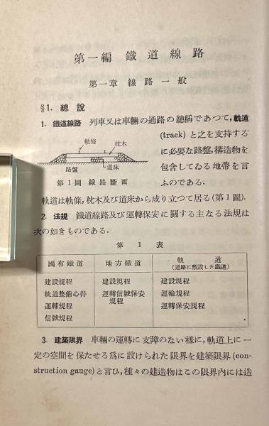 鉄道〈岩波全書〉(平井喜久松) / しばのき文庫 / 古本、中古本