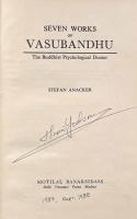 【洋書】Seven Works of Vasubandhu: The Buddhist Psychological Doctor（ヴァスバンドゥの七つの著作）