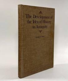 【洋書】The Development of the Idea of History in Antiquity（古代における歴史観の発展）