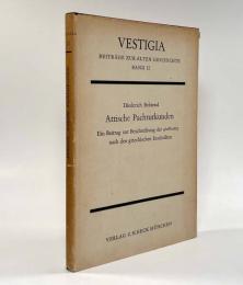 【ドイツ語洋書】Attische Pachturkunden: ein Beitrag zur Beschreibung der μισθωσισ nach den griechischen Inschriften〈Vestigia : Beiträge zur alten Geschichte〉（アッティカの賃貸借契約書）