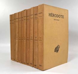 【フランス語・ギリシャ語洋書】Histoires〈Collection des universités de France〉全11巻揃い（歴史）