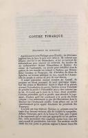 【フランス語・ギリシャ語洋書】Discours: Contre Timarque - Sur l'ambassade infidèle - Contre Ctésiphon〈Collection des universités de France〉全2巻揃い