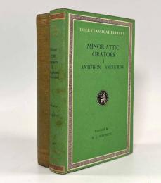 【英語・ギリシャ語洋書】Minor Attic orators〈The Loeb classical library〉2vols.